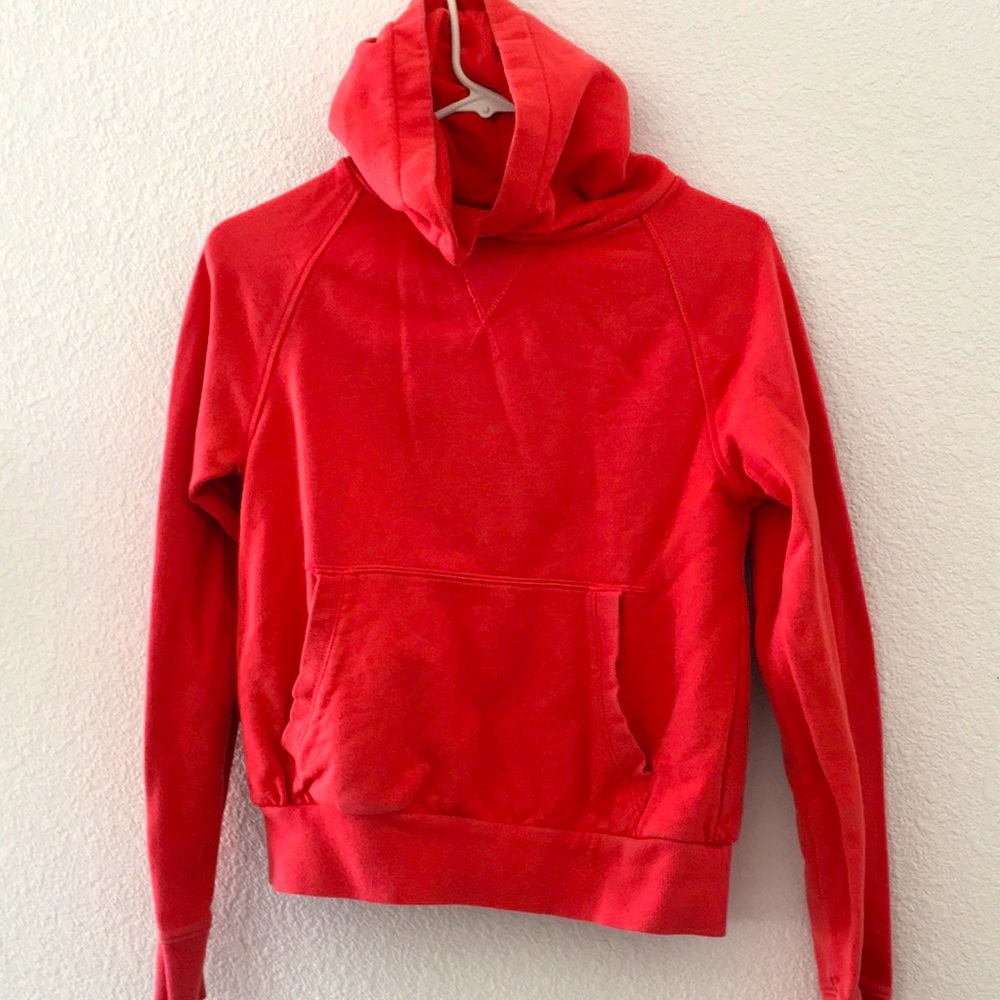 Athleta hoodie xs in orange